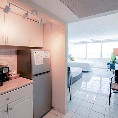 Castle 1733 Ocean View Studio With Direct Beach Access, Pool, Tennis & Free Parking Miami Beach Buitenkant foto