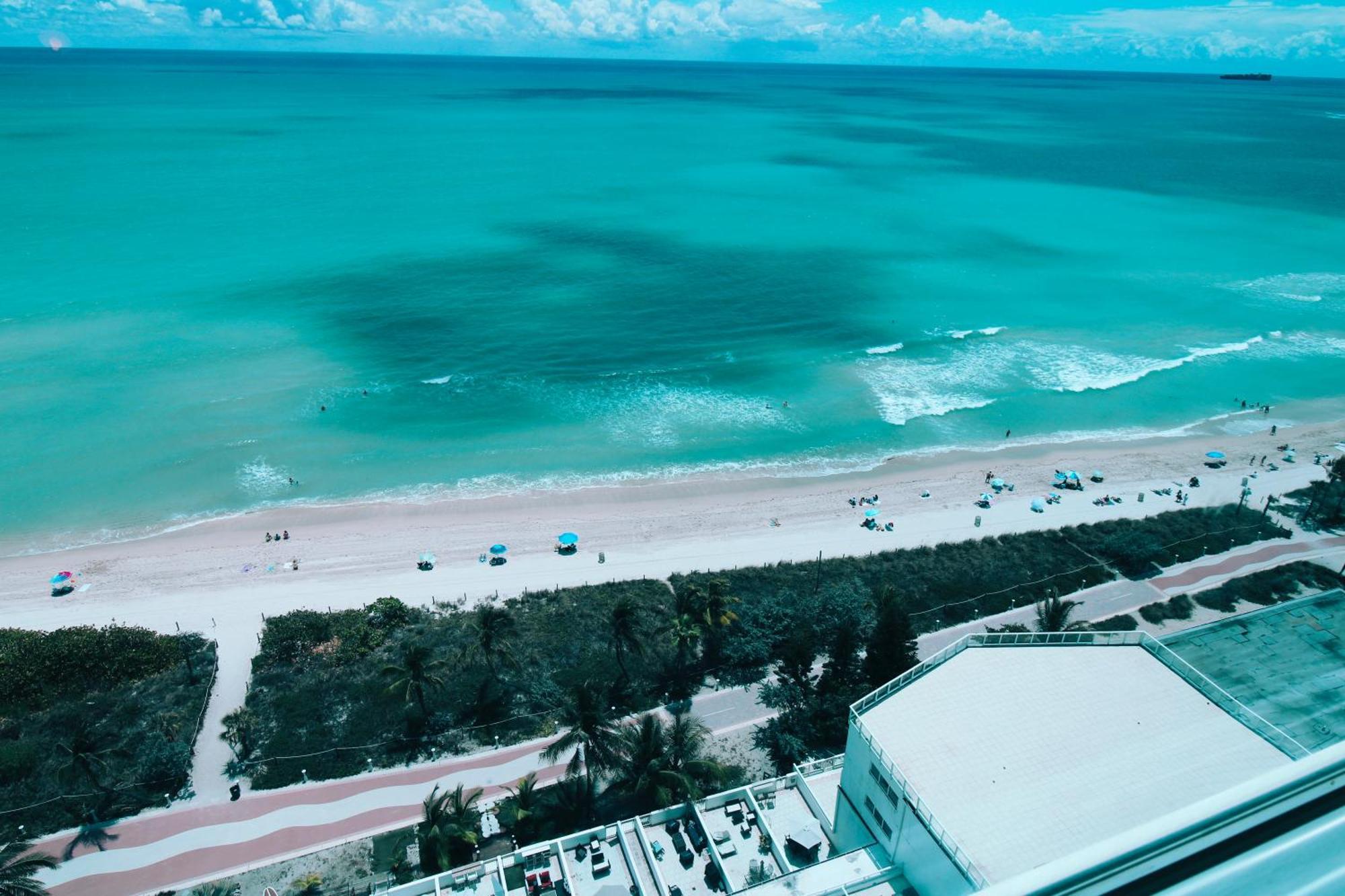 Castle 1733 Ocean View Studio With Direct Beach Access, Pool, Tennis & Free Parking Miami Beach Buitenkant foto