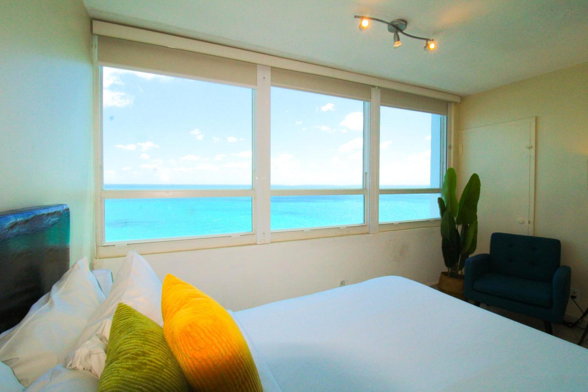Castle 1733 Ocean View Studio With Direct Beach Access, Pool, Tennis & Free Parking Miami Beach Buitenkant foto